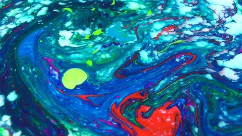 Marble Paint Mixture Texture 118 Stock Footage 109400968