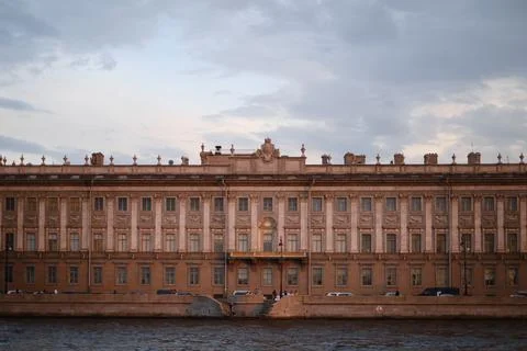 Marble Palace. Built in 1785. Architect Antonio Rinaldi. Stock Photos