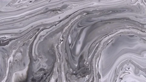 Marble pattern, abstract liquid paints background closeup Stock Footage 169694860