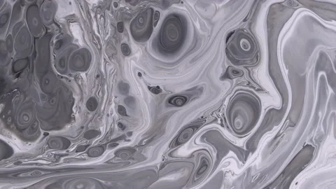Marble pattern, abstract liquid paints background closeup Vidéo 170030311