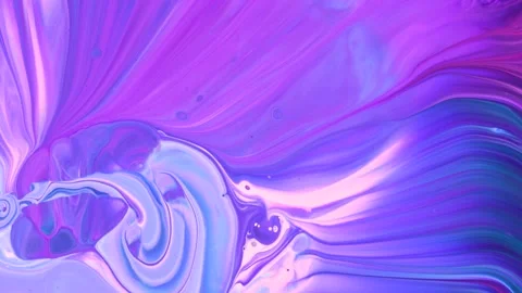 Marble pattern from colored liquid acrylic paints. Colorful abstract background Stock Footage 170320885