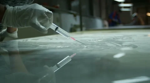 Marble on the Production Line Stock Footage 61818891