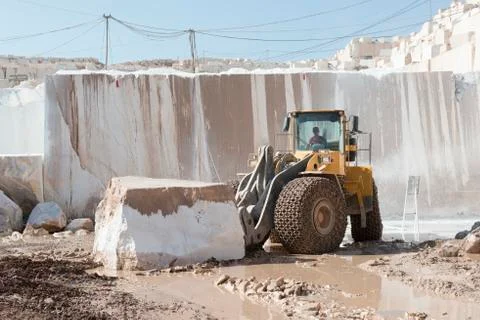 Marble production Stock Photos