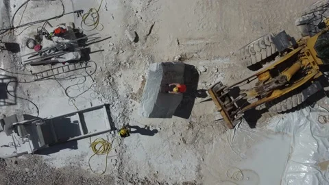 Marble Quarry Stockbeeldmateriaal 194547805