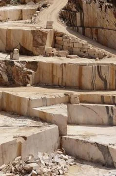 Marble quarry Stock Photos