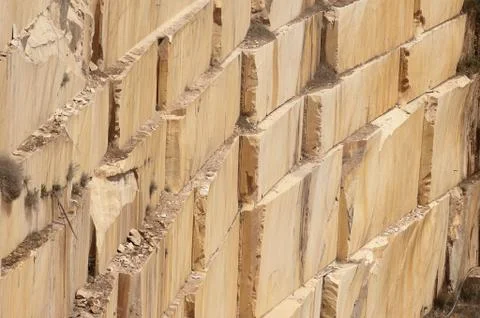 Marble quarry Stock Photos