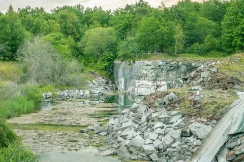 .Marble quarry Stock-Fotos