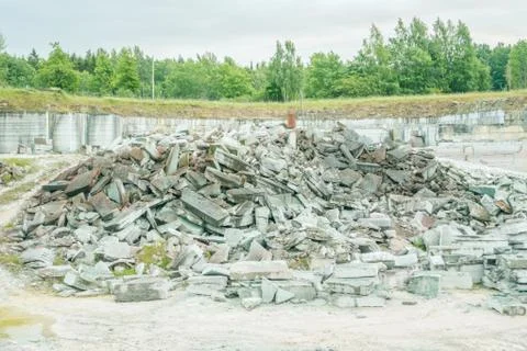 .Marble quarry Stock Photos