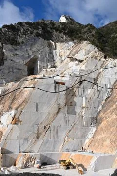Marble quarry Stock Photos