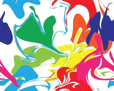 Marble rainbow texture seamless pattern Stock Illustration