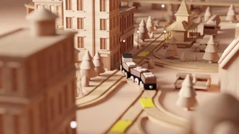 Marble run machine. Rolling ball sculpture. Marble race toy 스톡 동영상 243364210