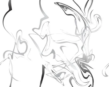 Marble silver texture seamless pattern Stock Illustration