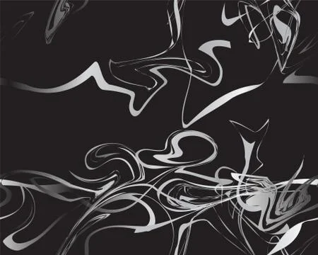 Marble silver texture seamless pattern Stock Illustration