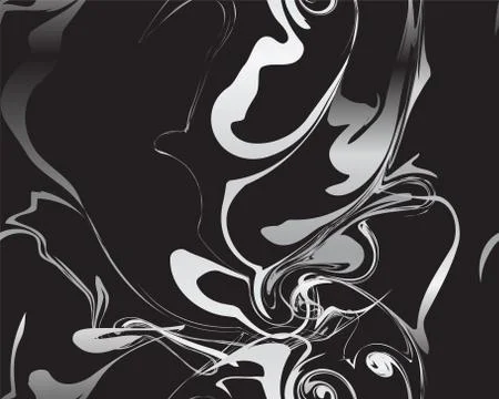 Marble silver texture seamless pattern Stock Illustration