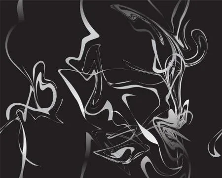 Marble silver texture seamless pattern Stock Illustration