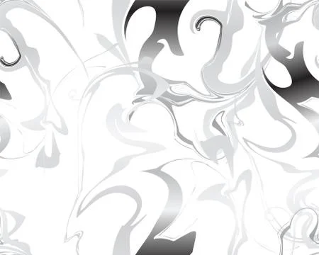 Marble silver texture seamless pattern Stock Illustration