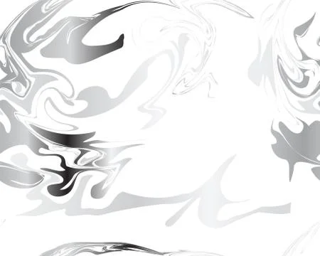 Marble silver texture seamless pattern Stock Illustration