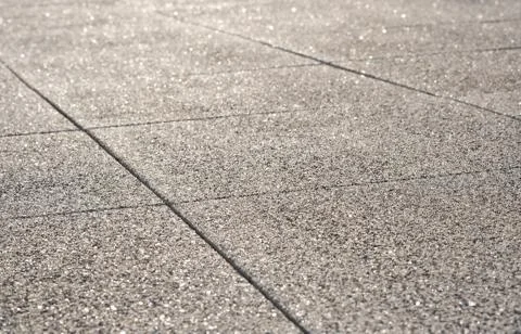 Marble slabs on the sidewalk Foto stock