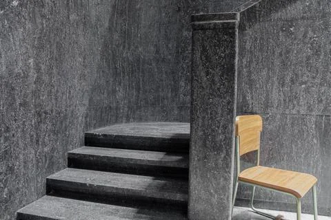 An marble staircase Stock Photos