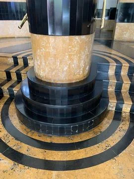 Marble staircase Stock Photos