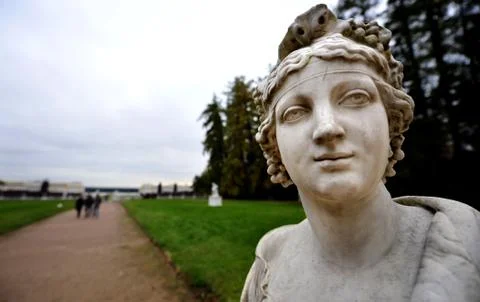 Marble Statue, With Attitude Stock Photos
