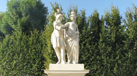 Marble Statue Video stock 1081267