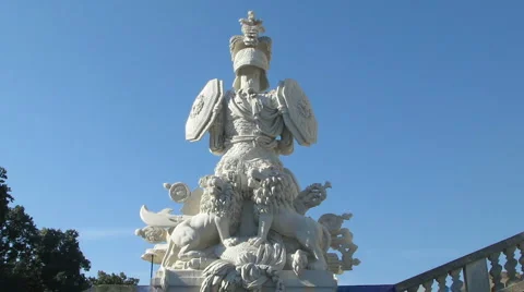 Marble Statue Stock-Footage 1083390