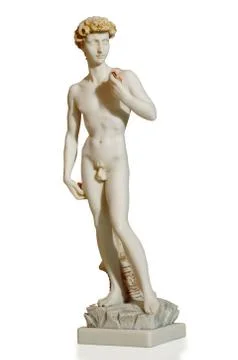 Marble statue of a man Stock Photos