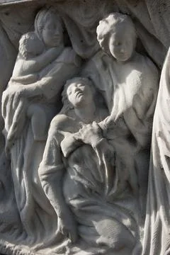 Marble statue Stock Photos