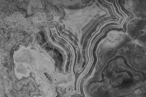 Marble stone pattern useful as background or texture, natural black white marble Stock Photos