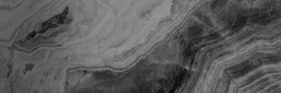 Marble stone pattern useful as background or texture, natural black white marble Stock Photos