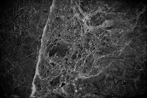 Marble stone pattern useful as background or texture, natural black white marble Stock Photos