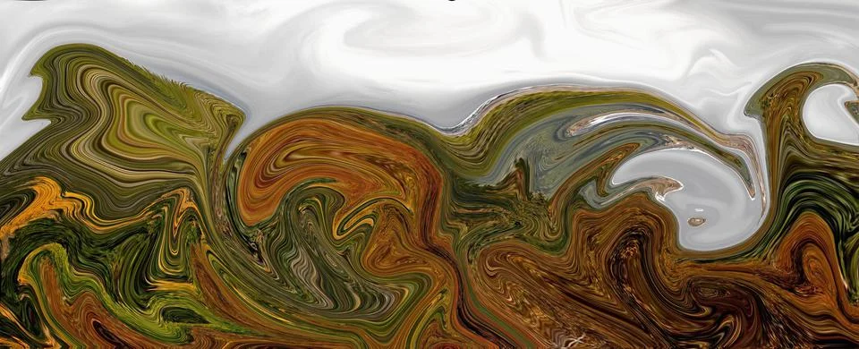 Marble stone texture abstract background grunge ink in water. fake painted Stock Illustration