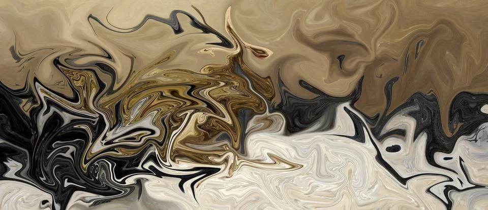 Marble stone texture abstract background grunge ink in water. fake painted Stock Illustration