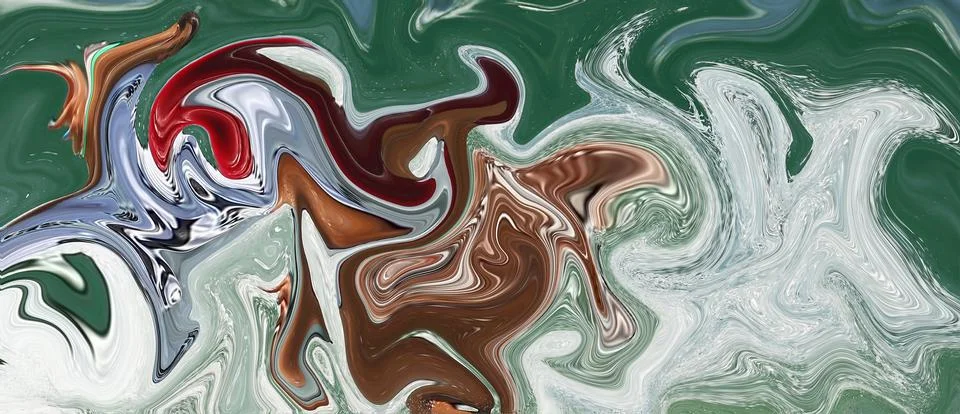 Marble stone texture abstract background grunge ink in water. fake painted Stock Illustration