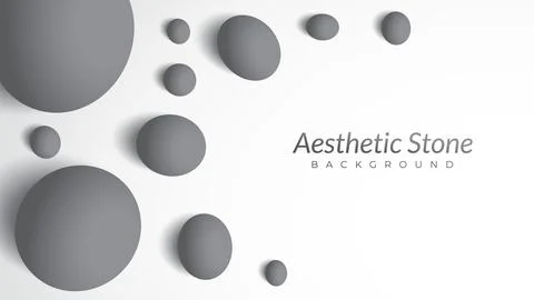 Marble stones vector illustration. aesthetic background design template wit.. Stock-Illustration