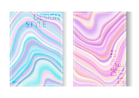 Marble style template design of modern cover Stock Illustration