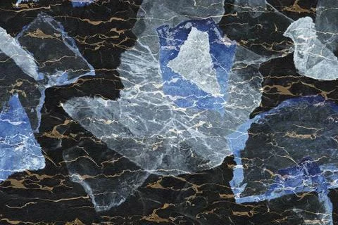 Marble surface and abstract texture background of natural material. Stock Illustration