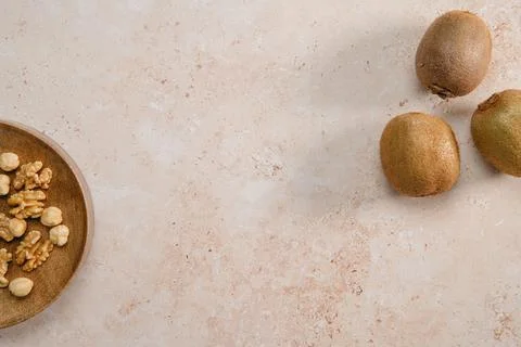 Marble Table from top view Stock Photos