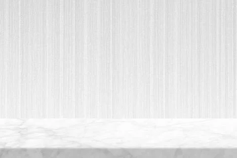 Marble Table with White Vertical Line Wallpaper Texture Background Stock Photos