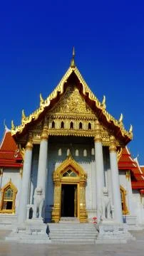 The marble temple Stock Photos