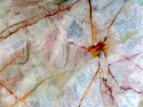 Marble texture and crack of rust color Stock Photos