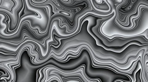 Marble texture. Black and white design for tiles, T shirt and bed sheet. Stock Illustration