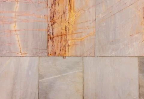 Marble texture – floor with stone slabs background in ancient building Stock Photos