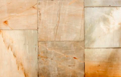 Marble texture  floor with stone slabs background in ancient building. Stock Photos