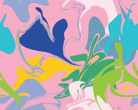 Marble texture seamless pattern Stock Illustration