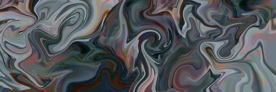 Marble texture seamless pattern. Silver, gray Color abstract background. Stock Illustration