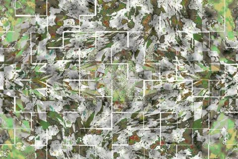 Marble texture square shape abstract art Illustrazione stock