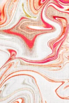 Marble texture textile background, abstract marbling art on canvas Stock Photos