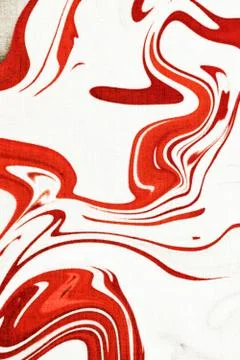 Marble texture textile background, abstract marbling art on canvas Stock Photos